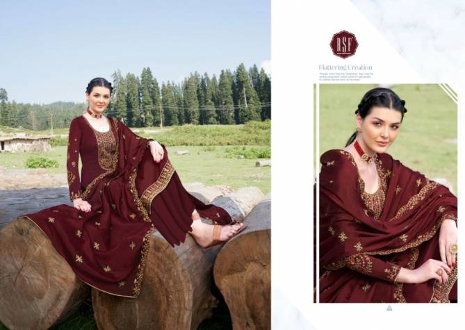 Rsf Neera 2 Heavy Festive Wear Designer Fancy Latest Chinon Silk Salwar Kameez Collection